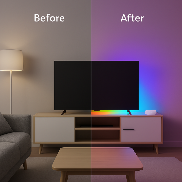 Multi-Colour Smart Lighting