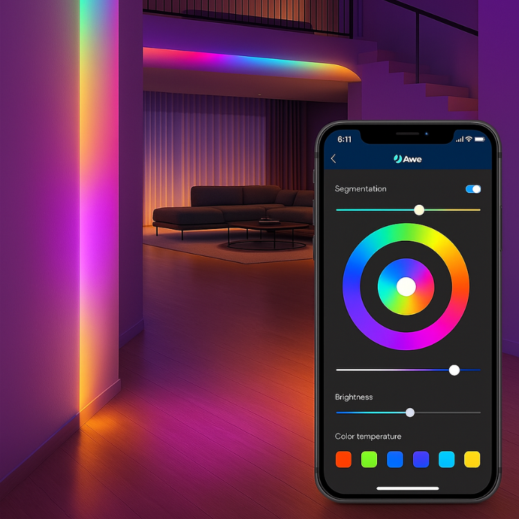 Multi-Colour Smart Lighting