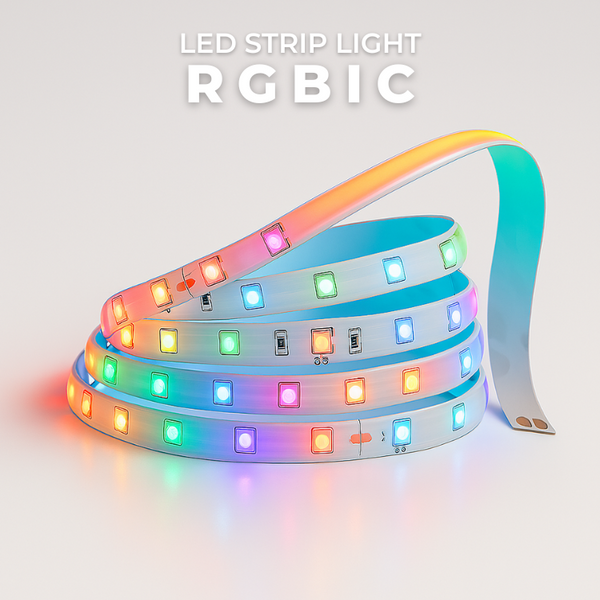 RGBIC LED Strip Lights | Multi-Colour Smart Lighting